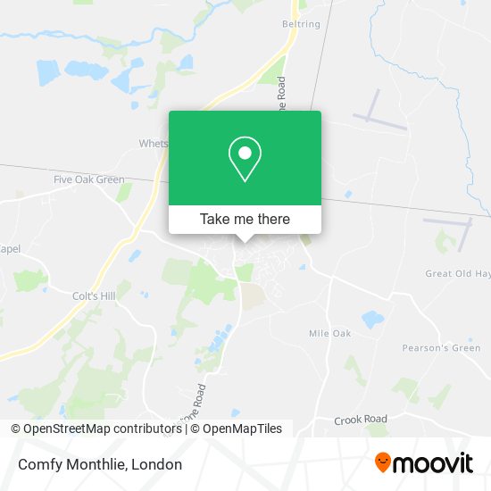 Comfy Monthlie map