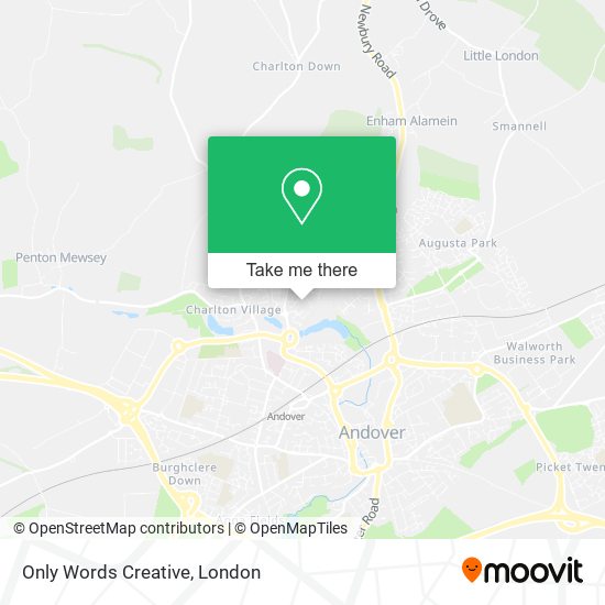 Only Words Creative map