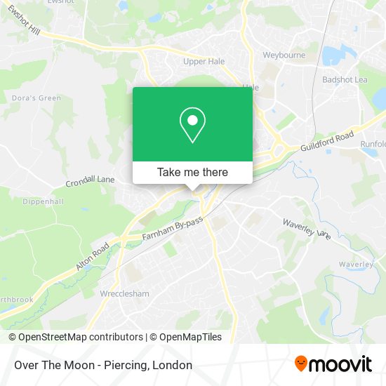 Over The Moon - Piercing map