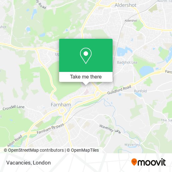 Vacancies map