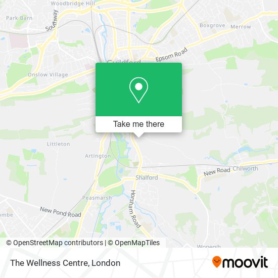 The Wellness Centre map