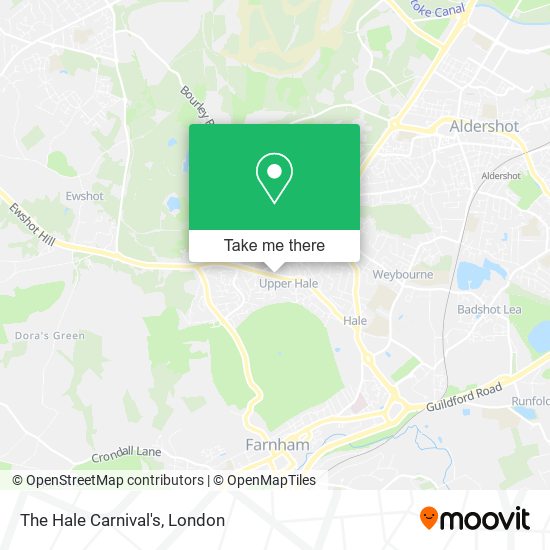 The Hale Carnival's map