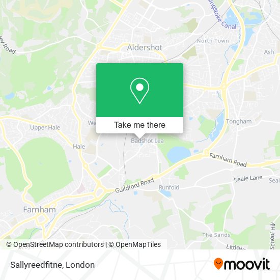Sallyreedfitne map
