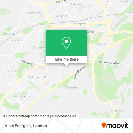 Vinci Energies' map