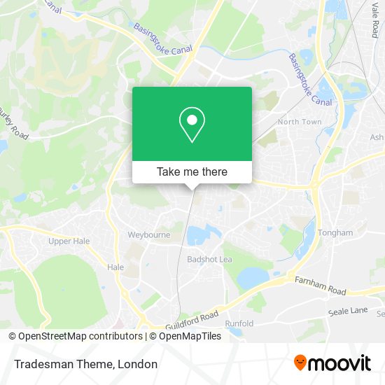 Tradesman Theme map