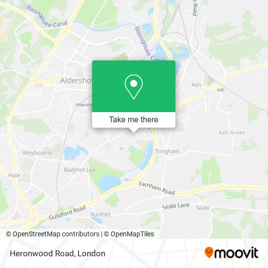 Heronwood Road map