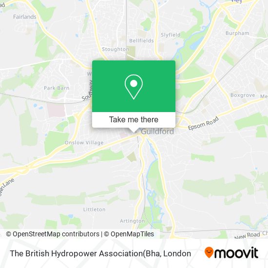 The British Hydropower Association map