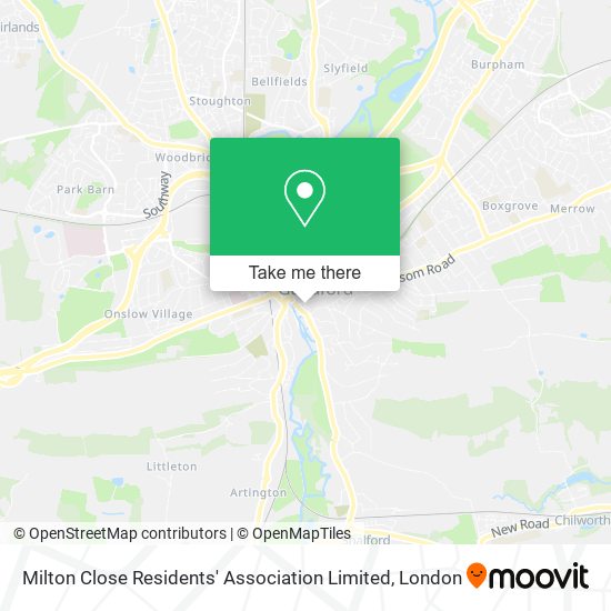 Milton Close Residents' Association Limited map