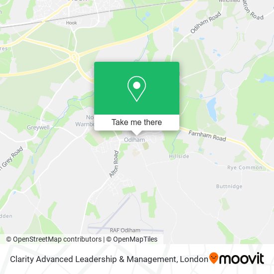 Clarity Advanced Leadership & Management map