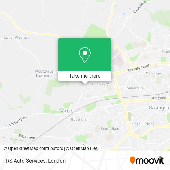 RS Auto Services map