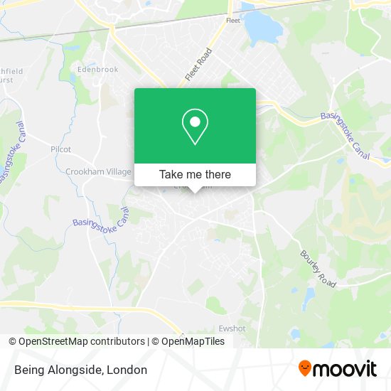 Being Alongside map