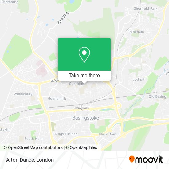 Alton Dance map