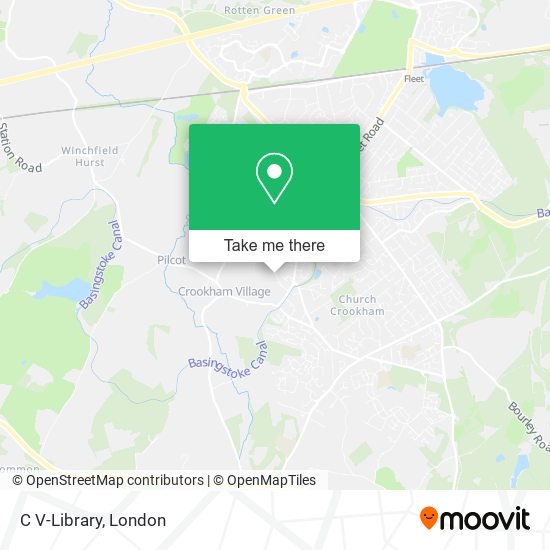 C V-Library map