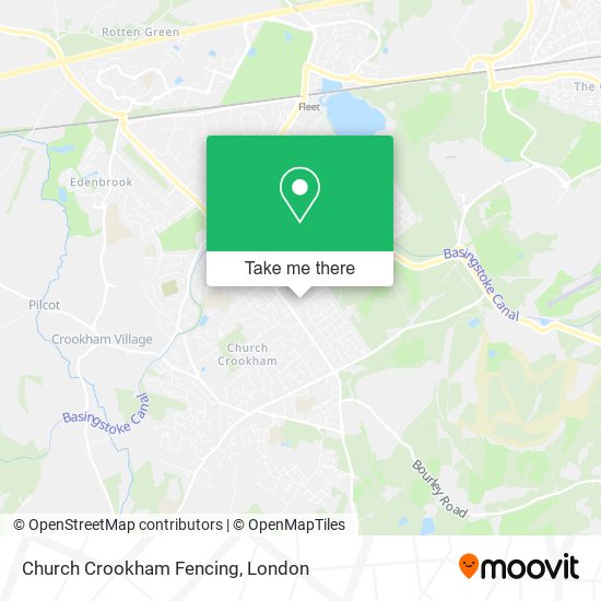 Church Crookham Fencing map