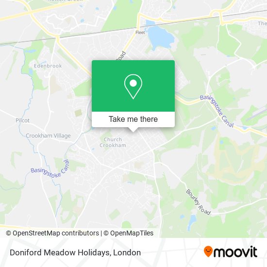 Doniford Meadow Holidays map