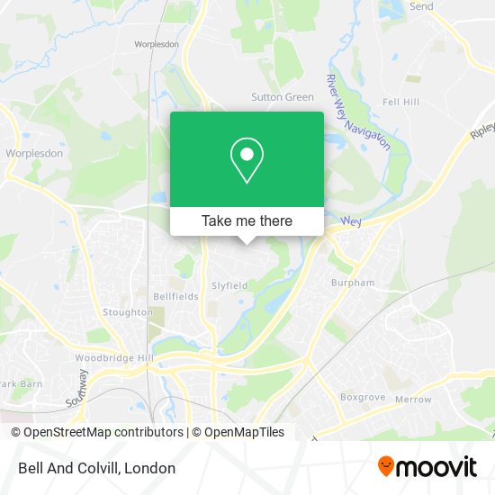 Bell And Colvill map