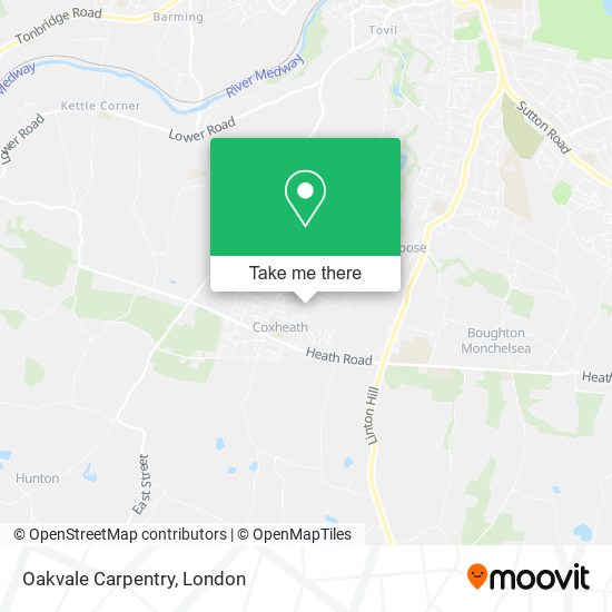 Oakvale Carpentry map