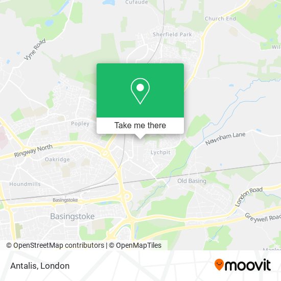 Antalis map