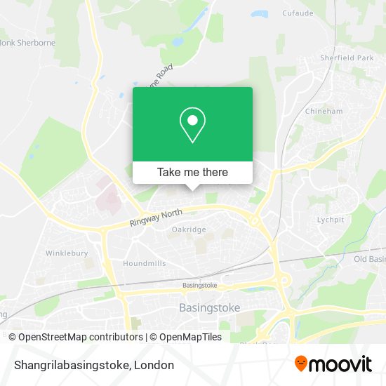 Shangrilabasingstoke map