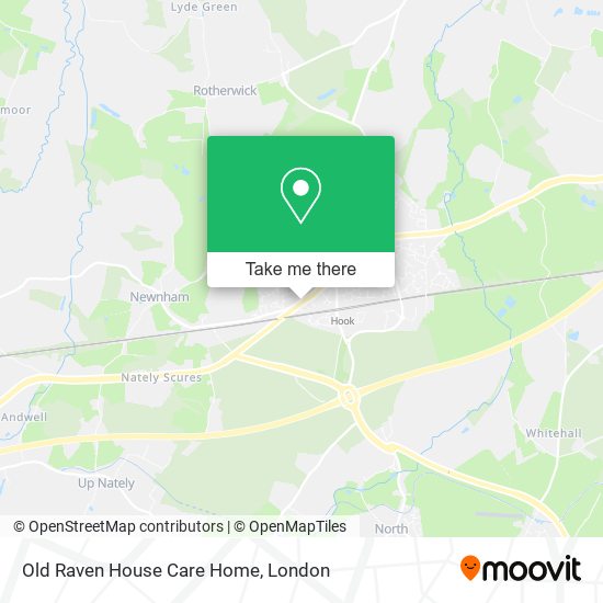 Old Raven House Care Home map