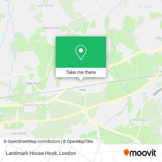 Landmark House Hook map
