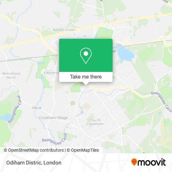 Odiham Distric map
