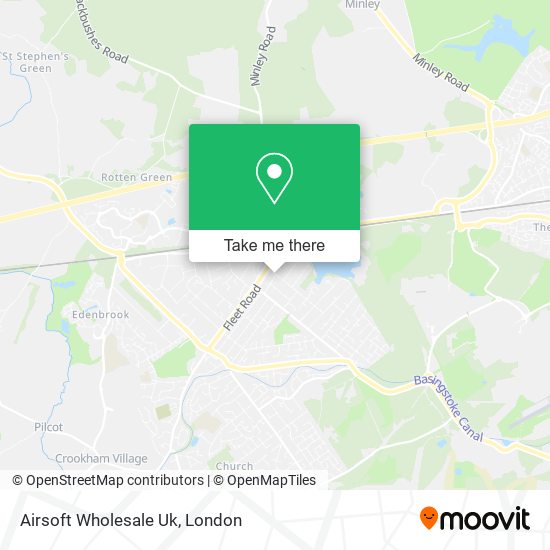Airsoft Wholesale Uk map