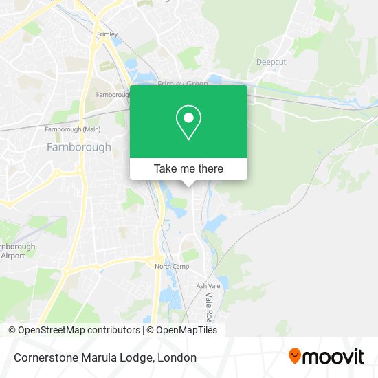 Cornerstone Marula Lodge map