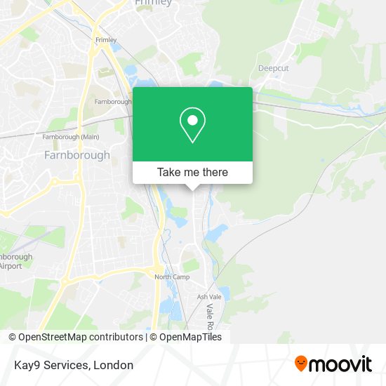 Kay9 Services map
