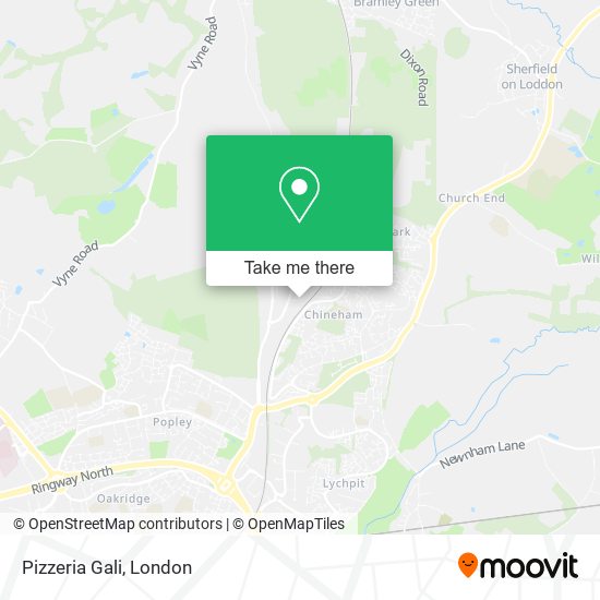 Pizzeria Gali map
