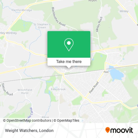 Weight Watchers map
