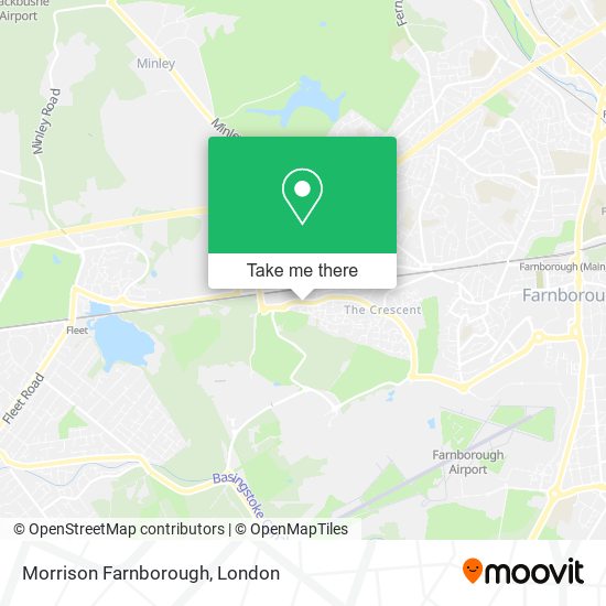 Morrison Farnborough map