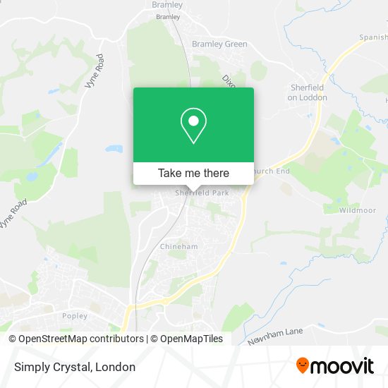 Simply Crystal map