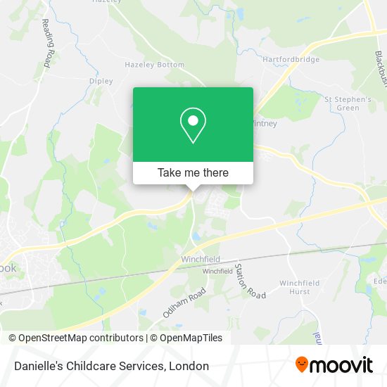 Danielle's Childcare Services map
