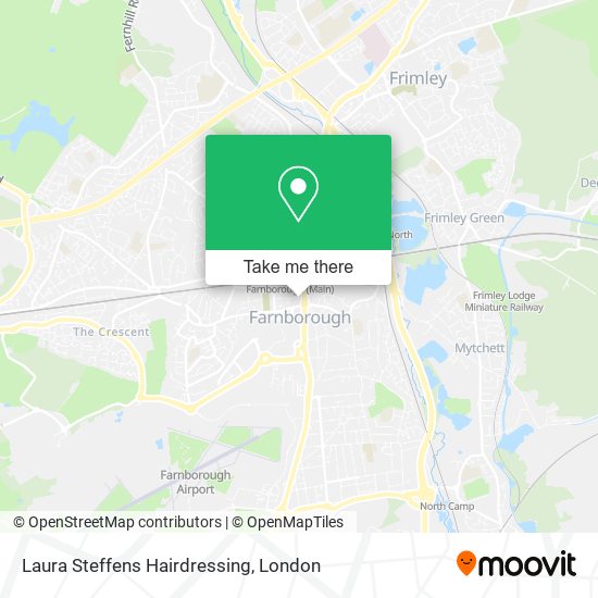 Laura Steffens Hairdressing map