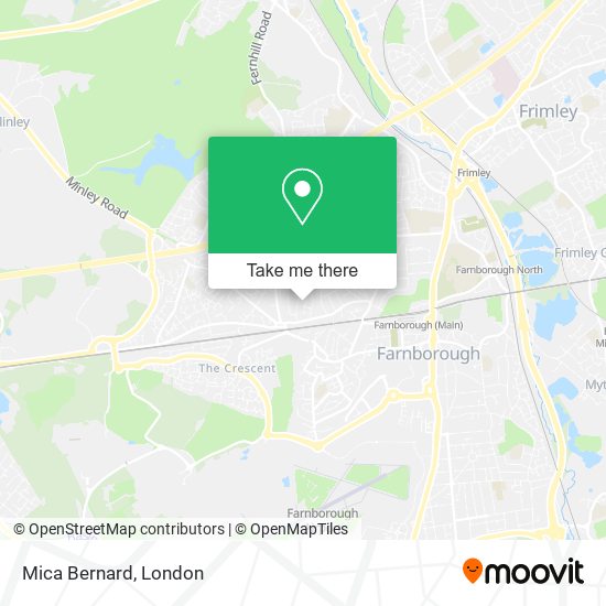 Mica Bernard map