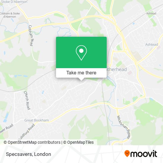 Specsavers map