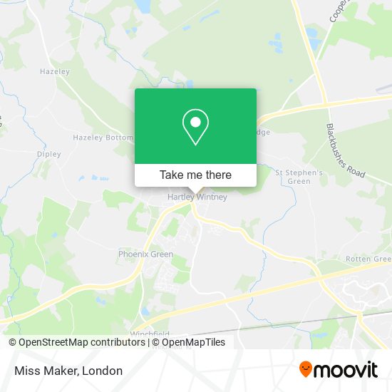 Miss Maker map