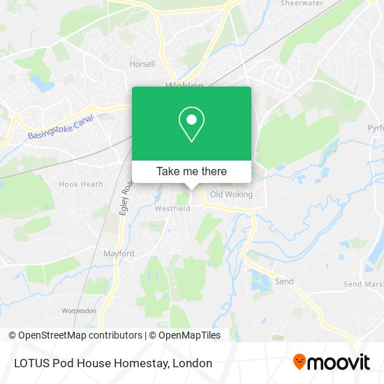 LOTUS Pod House Homestay map