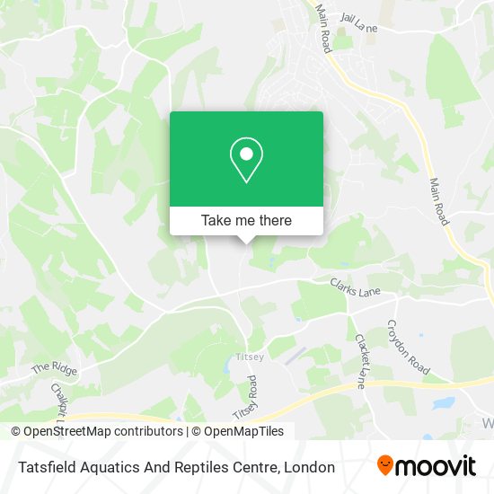 Tatsfield Aquatics And Reptiles Centre map