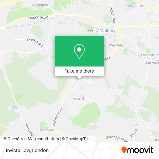Invicta Law map