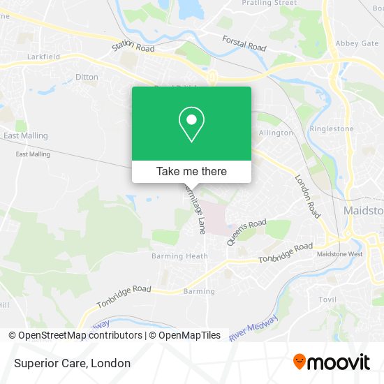 Superior Care map