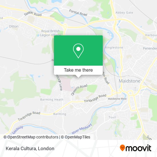 Kerala Cultura map