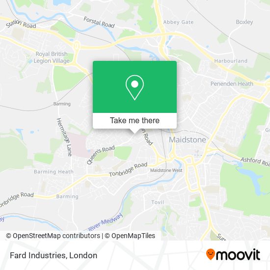 Fard Industries map