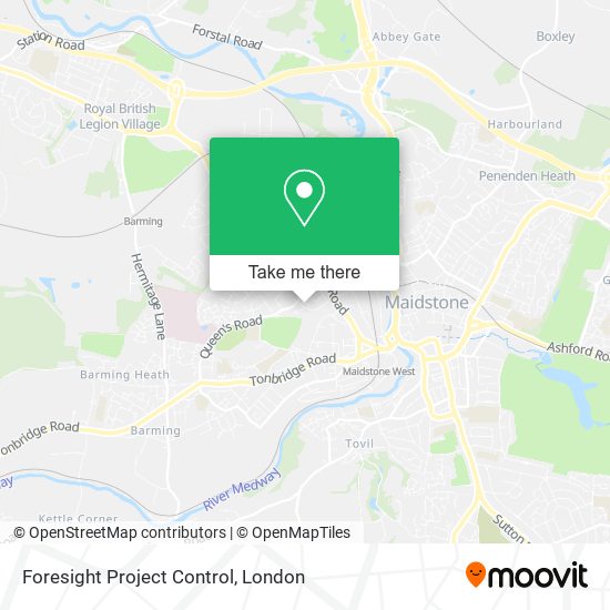 Foresight Project Control map