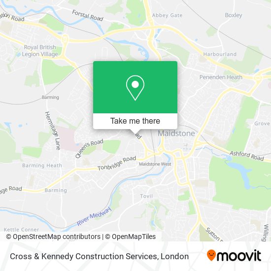 Cross & Kennedy Construction Services map