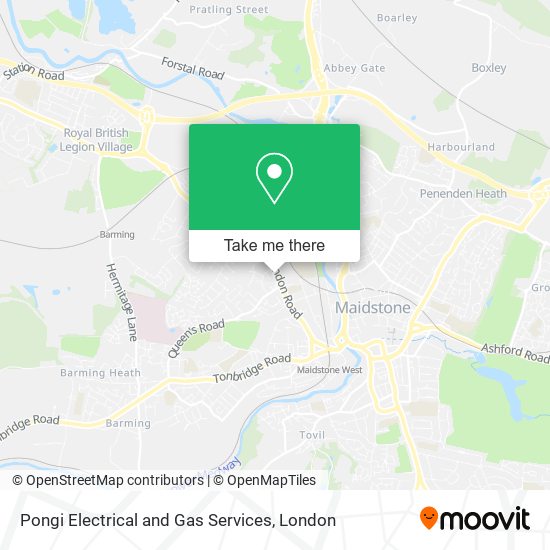 Pongi Electrical and Gas Services map