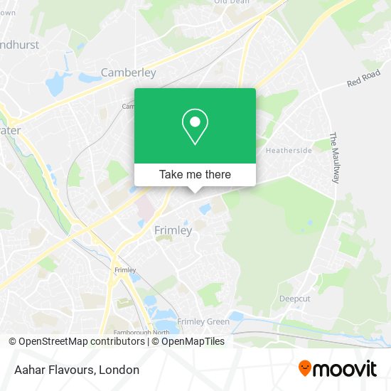 Aahar Flavours map
