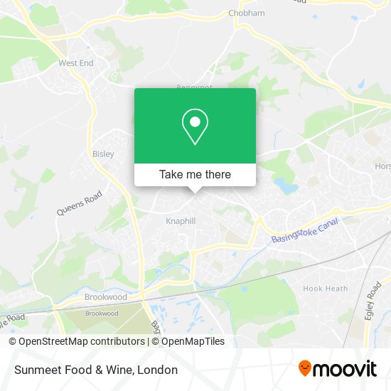 Sunmeet Food & Wine map
