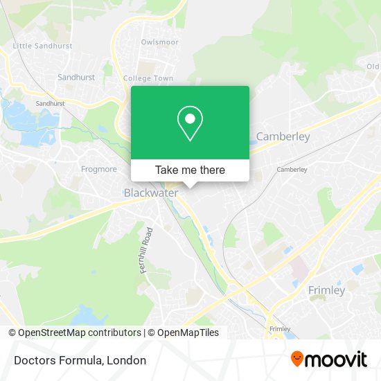 Doctors Formula map